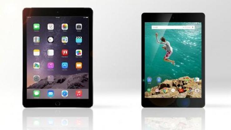 iPad Air 2 - Nexus 9 karşılaştırması