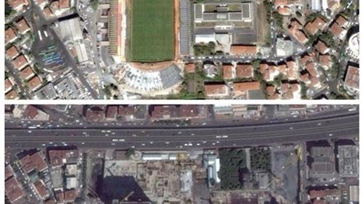Uydu görüntüleriyle betonlaşan İstanbul