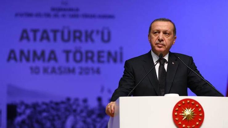 Cumhurbaşkanı Erdoğandan, Gazi Mustafa Kemal mesajı