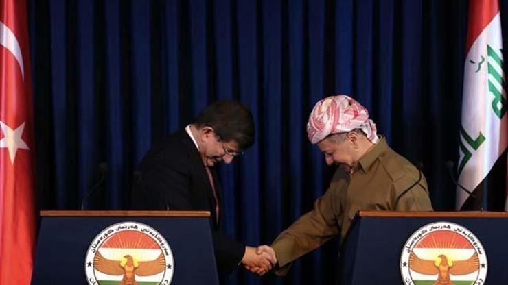 Başbakan Davutoğlu, Barzani ile görüştü