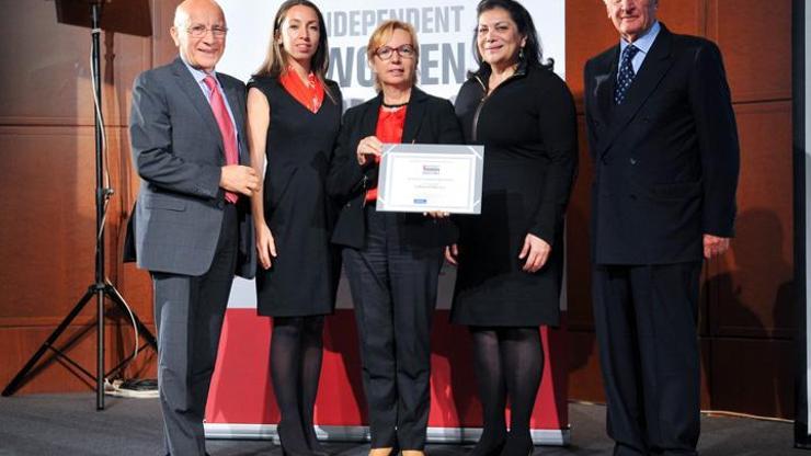 Turcasa Kadınlarla Güçlendirilmiş Yönetim Kurulu ödülü