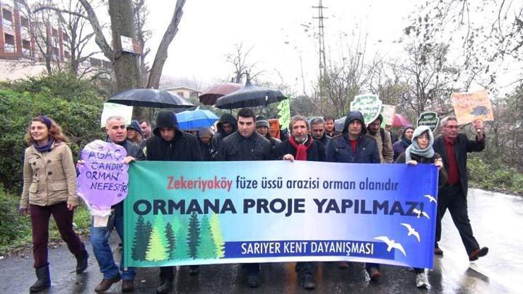 Eski füze üssüne yapılacak villa projesine tepki