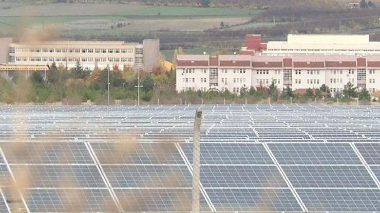 Türkiyenin en büyük güneş santrali