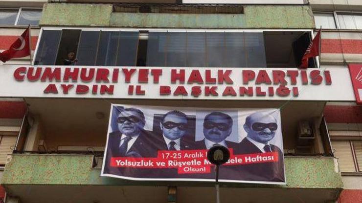 CHP, Aydında pankart indirenleri HSYKya şikayet etti