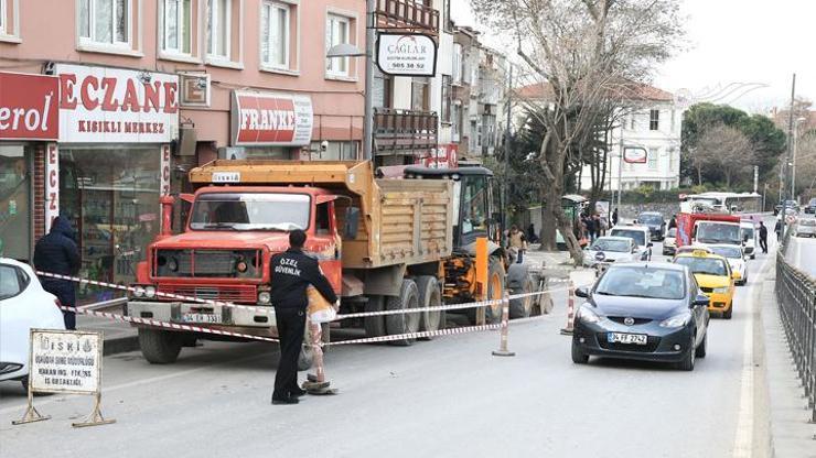 Erdoğanın evinin yakınında doğalgaz borusu patladı