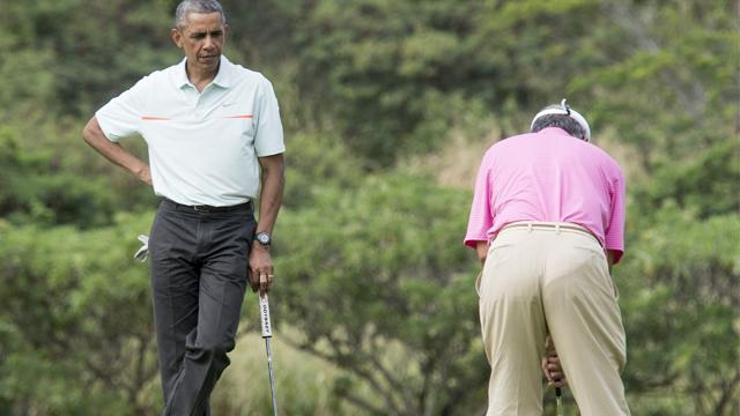 Obama golf oynayacak diye düğün ertelendi