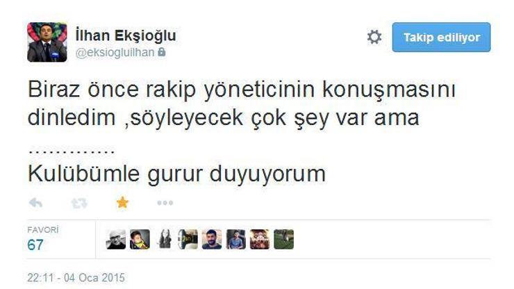 Fenerbahçeli yöneticiden Albayrakın açıklamalarına gönderme