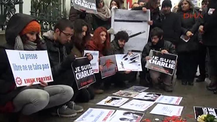 HDPliler Charlie Hebdo saldırısını protesto etti