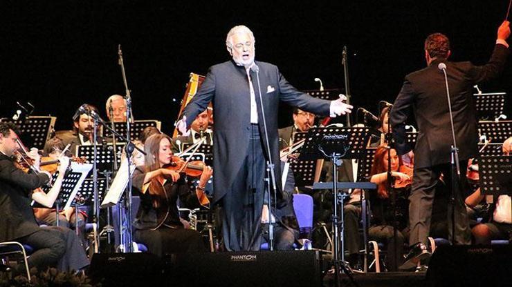 İspanyol tenor Placido Domingodan müzik ziyafeti