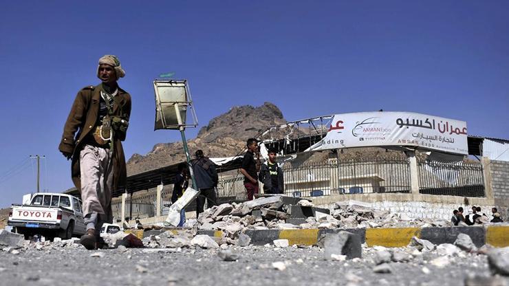 Çatışmaların yaşandığı Yemenden dünyaya yansıyan fotoğraflar