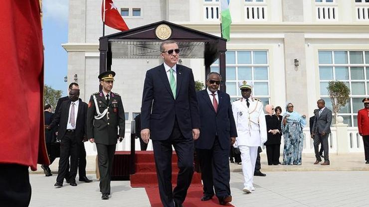 Cumhurbaşkanı Erdoğan Cibutiden ayrıldı
