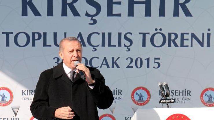 Cumhurbaşkanı Erdoğan Kırşehirde