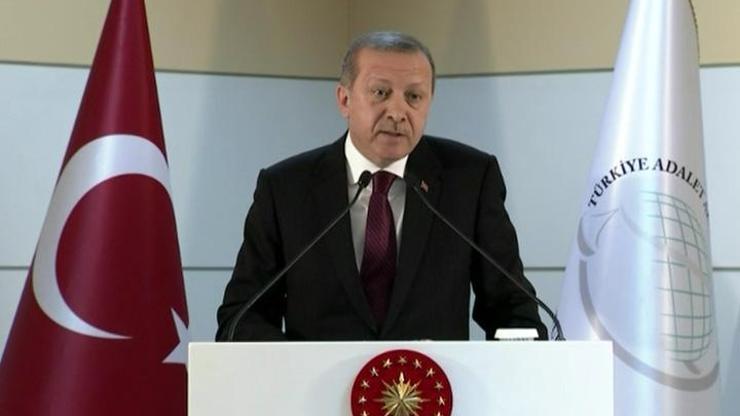 Cumhurbaşkanı Erdoğan, Türkiye Adalet Akademisinde