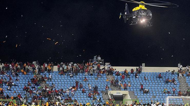Olaylı maçta Gana finalde: 8 dakika eksik oynandı