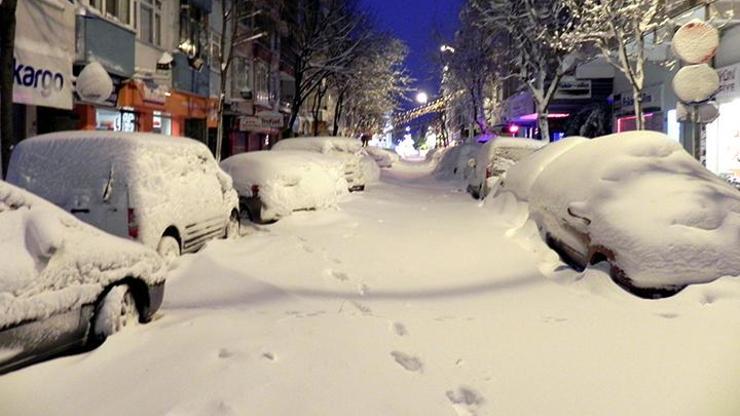 İstanbulda son 28 yılın kar rekoru