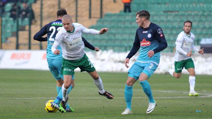 Bursaspor - Çaykur Rizespor: 1-1 - Son Dakika Futbol Haberi