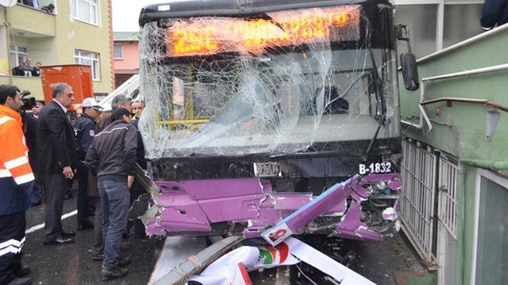 Sarıyerdeki kazayı yapan otobüs şoförü serbest