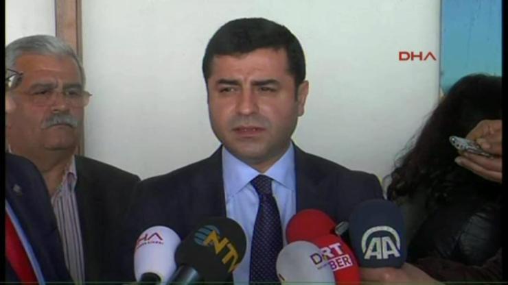 Demirtaş: Taraflar taahhütte bulunmuş oldular