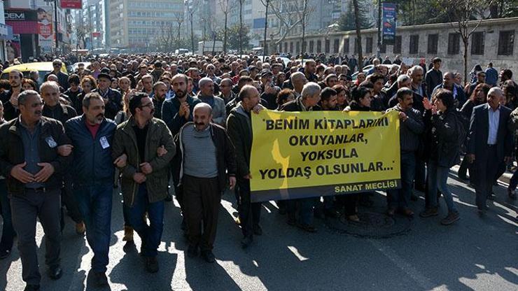 Sanat Meclisinden tepki: Yaşar Kemali halktan çalmak kimsenin haddi değil