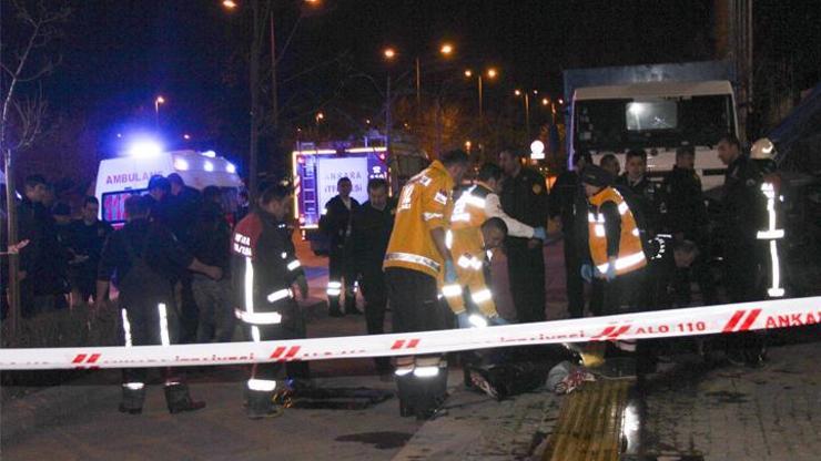 Ankarada trafik kazası: 2 ölü, 1 yaralı