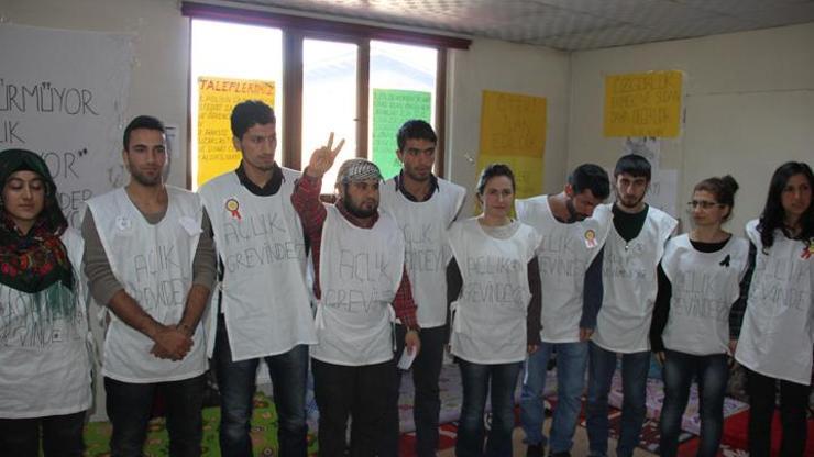 Bingöl Üniversitesinde öğrenciler açlık grevini sona erdirdi