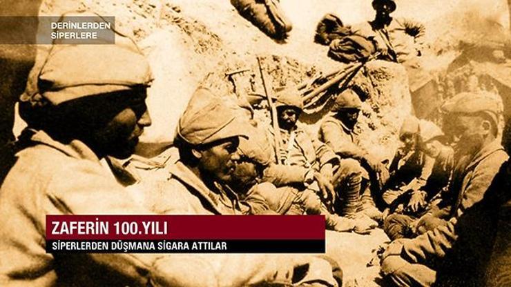 Derinlerden siperlere: Siperlerden düşmana sigara attılar 1