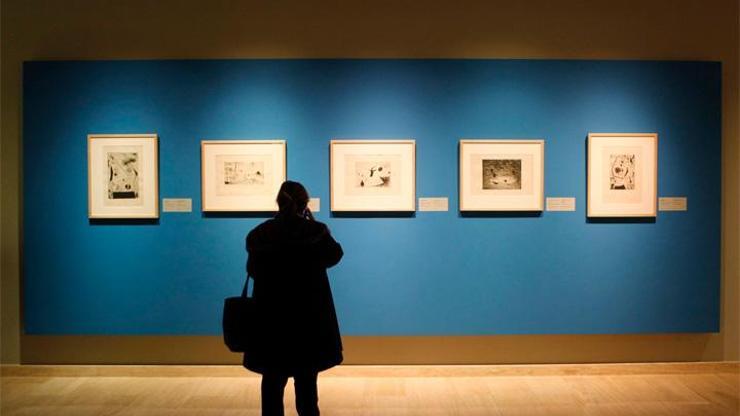 Joan Miro sergisini 150 bin kişi ziyaret etti