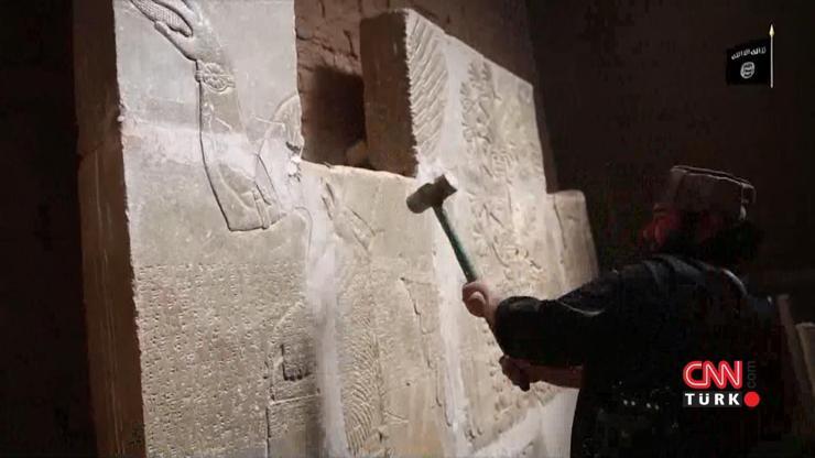 IŞİD antik kent Nimrudu yok etti