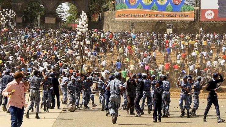 Etiyopyada IŞİD protestosuna sert müdahale