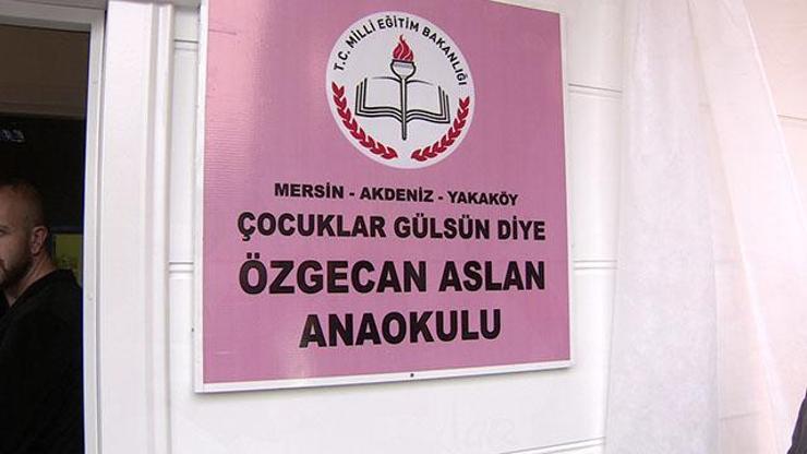 Özgecan Aslanın adını taşıyan anaokulu açıldı