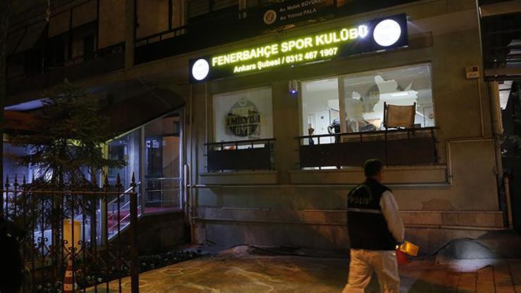 Fenerbahçe Ankara Şubesine saldırıyla ilgili soruşturma başlatıldı