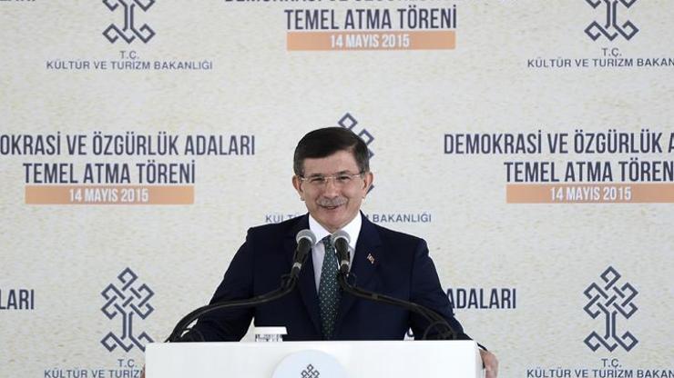 Başbakan Davutoğlu Yassıadada konuştu