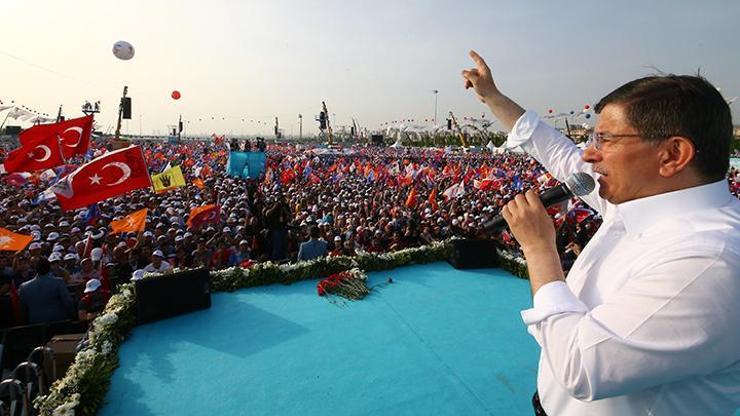 Başbakan Ahmet Davutoğlu Maltepe mitinginde konuştu