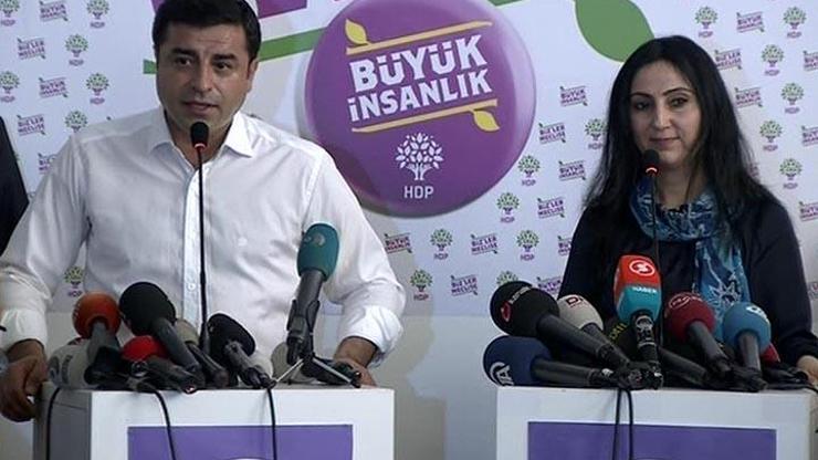 HDP Eş Genel Başkanları Demirtaş ve Yüksekdağdan açıklama