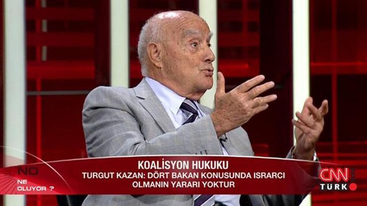 Turgut Kazan: Dört eski bakan Yüce Divanda beraat eder