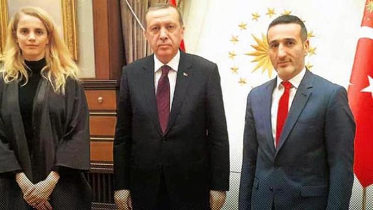 Tuğçe Kazaz Erdoğanla Sarayda görüştü