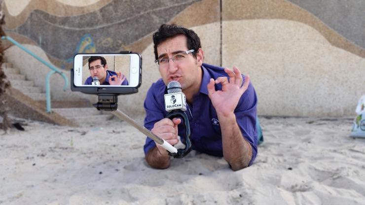 Mikrofonlu selfie çubuğu devrimi