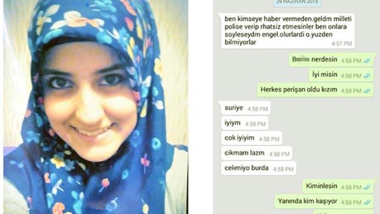 17 yaşındaki Berfin IŞİDe katıldı