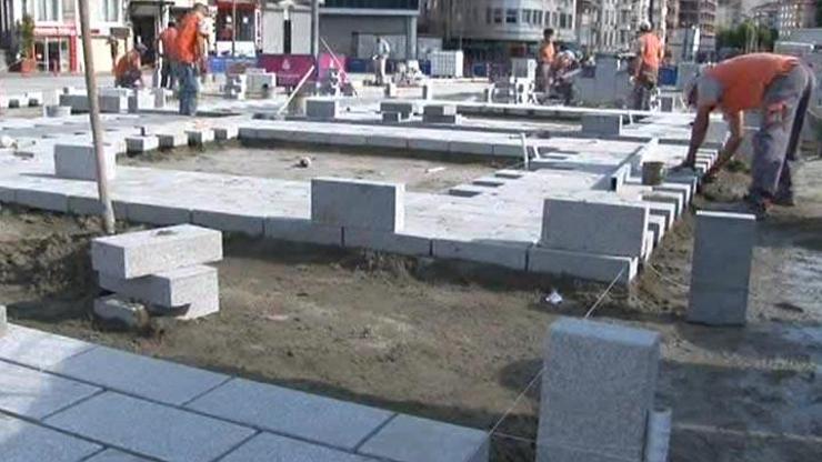 Taksim Meydanı ile Gezi Parkını birleştirme çalışması başladı