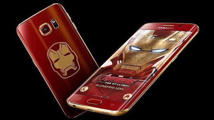 Galaxy S6 Edge’in Iron Man versiyonunu parçalardılar