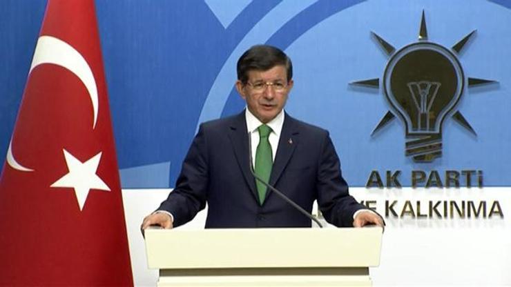 Başbakan Davutoğlundan siyasi liderlere ortak tavır çağrısı