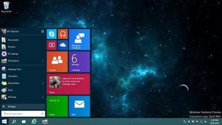 Windows 10’un kurulumu USB bellekten olacak