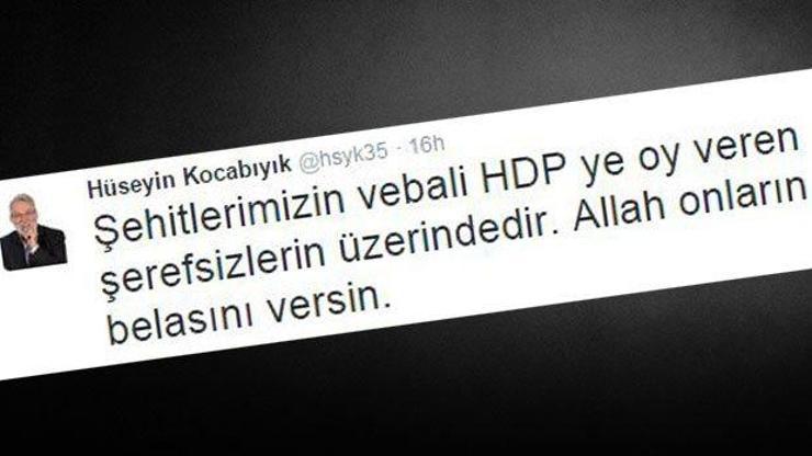 AKPli Kocabıyıktan şok tweet