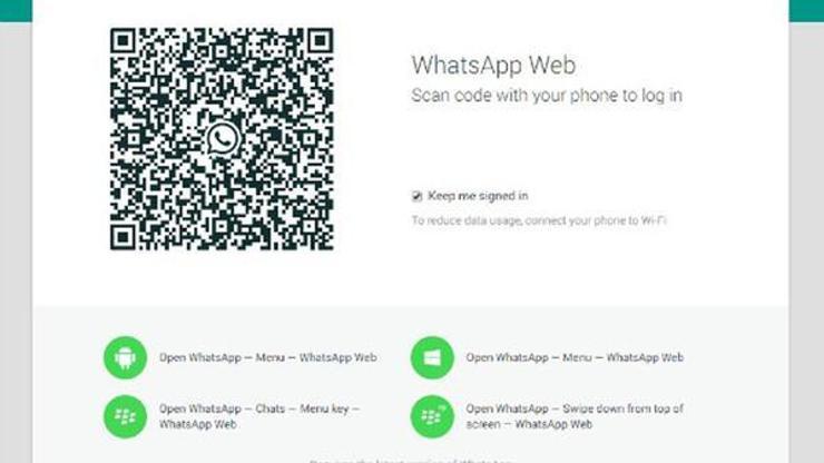 WhatsApp Web, artık iPhoneda