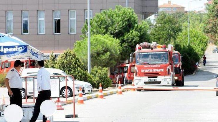 Bakırköy Adalet Sarayında yangın