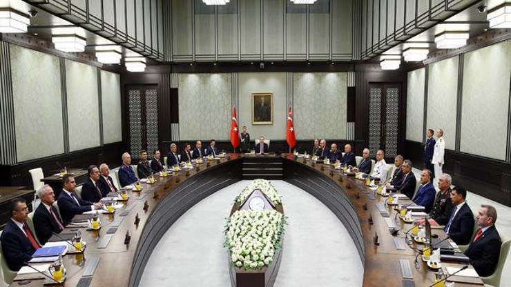 Ankaradaki MGK toplantısı sona erdi