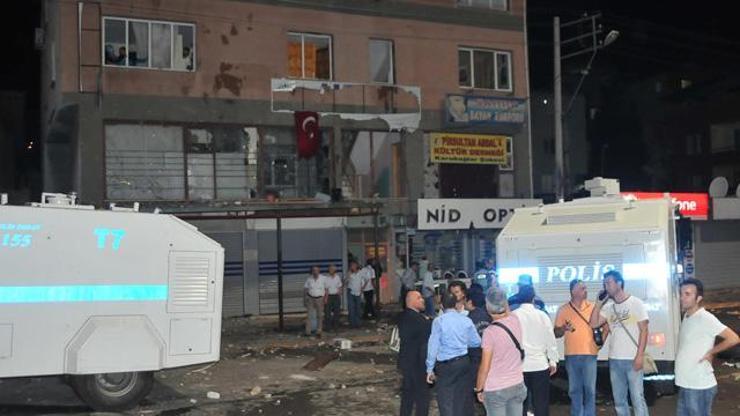 HDP binasını taşlayanlar serbest