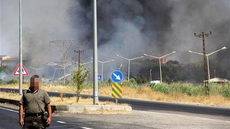 Diyarbakırda özel harekat şubesinin mühimmat deposunda patlama
