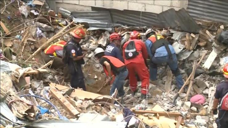 Guetamalada heyelan: 131 ölü, 300 kayıp