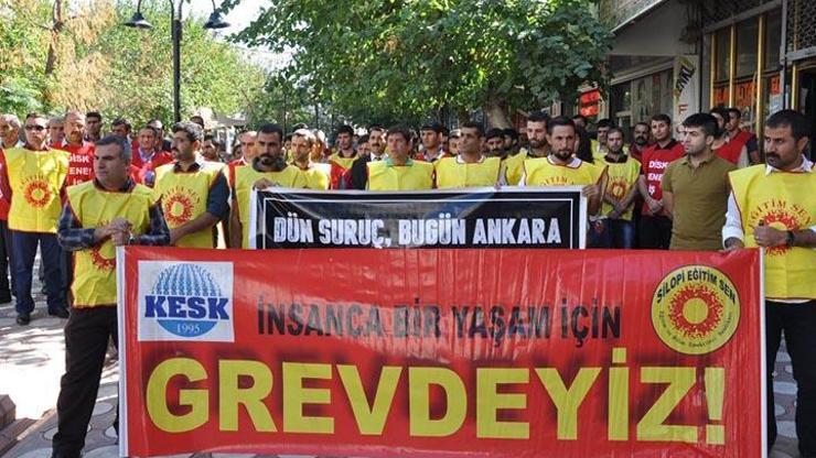 Ankaradaki saldırıya grevle tepki: Hayatı Durduruyoruz